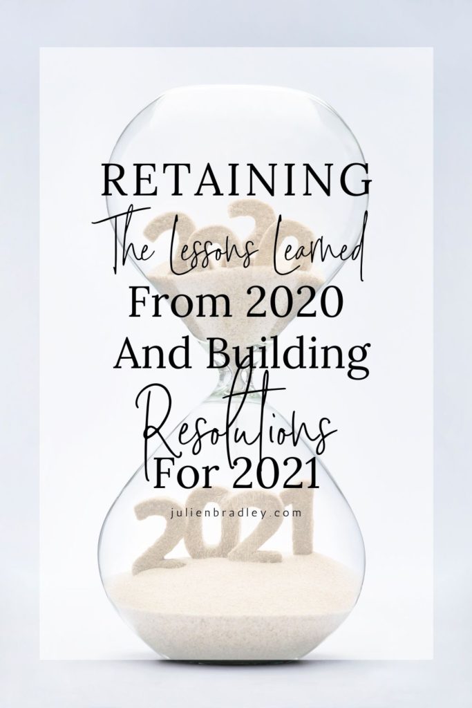 Retaining The Lessons Learned From 2020 And Building Resolutions For 2021 #newyear #resolutions #2021